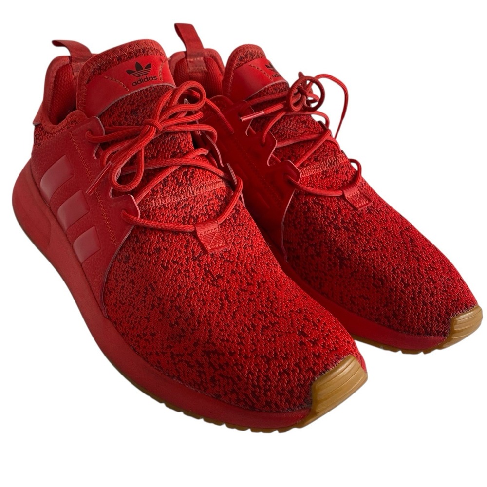 Adidas Shoes‎ Mens Sz 10.5 B37439 Red Comfortable Athletic Sneakers SU